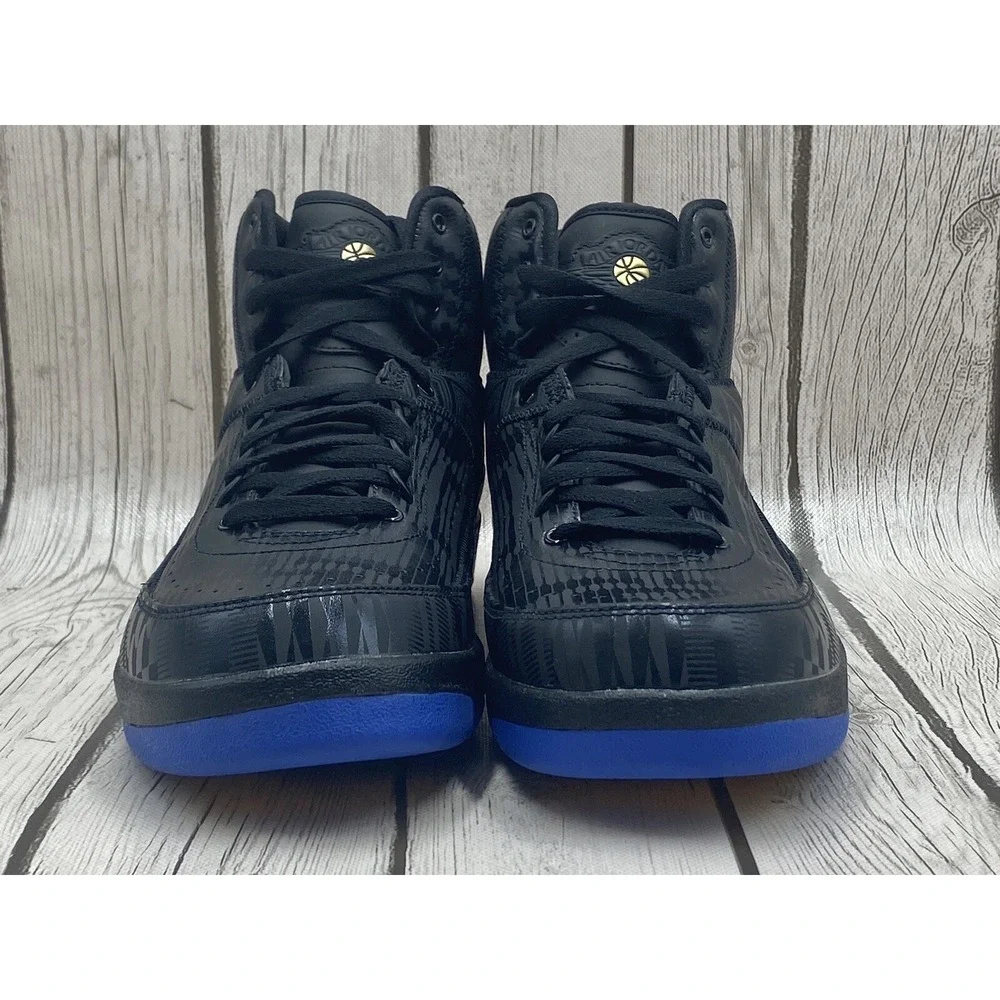 Nike‎ Air Jordan Retro 2 Black History Month 2019 Size 11 BQ7618 007
